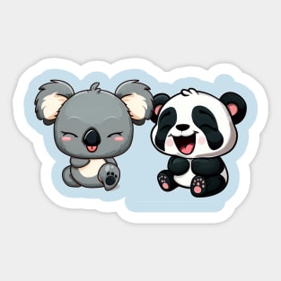 Coala&Panda Sticker